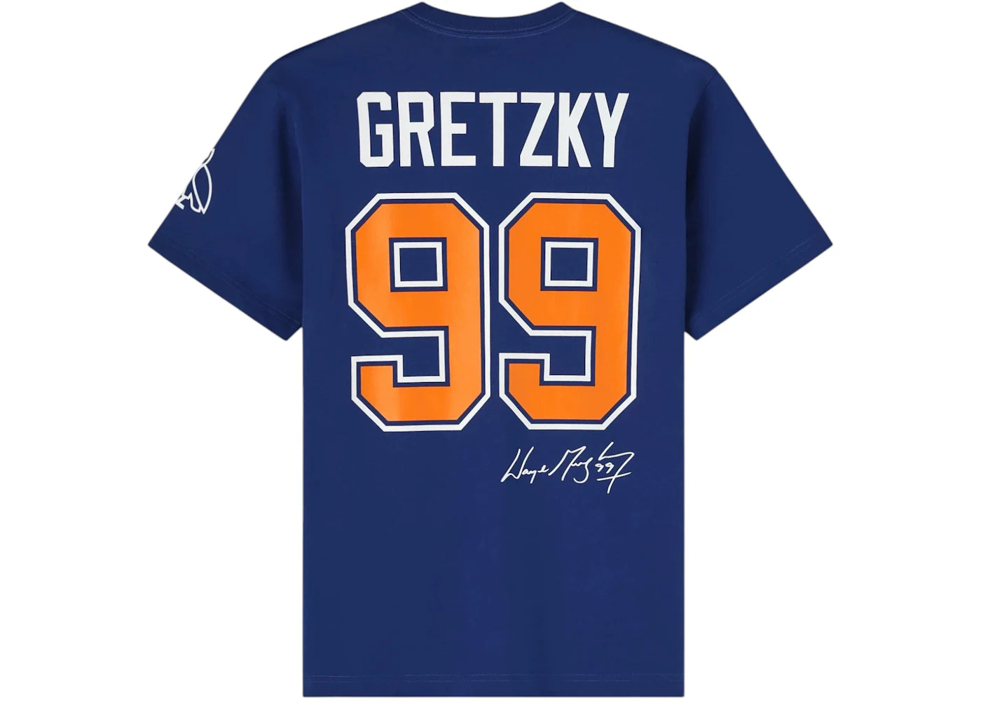 OVO x Wayne Gretzky T-shirt Blue
