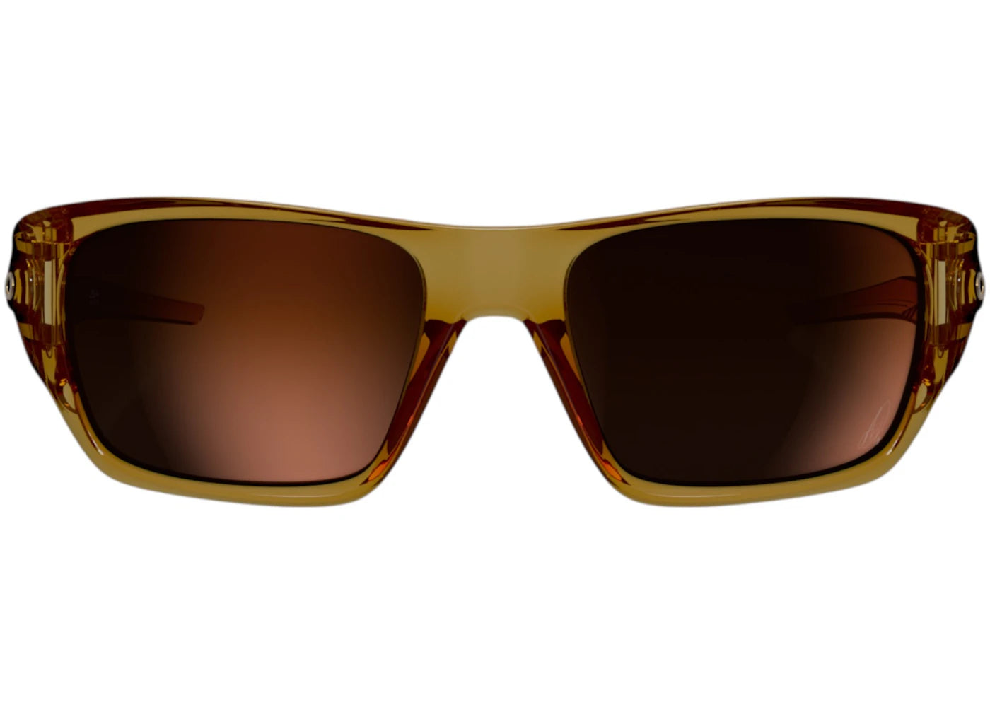 Oakley Alexia Putellas Signature Series Masseter Sunglasses Prizm Brown Gradient/Translucent Light Curry (OO9486-0860)