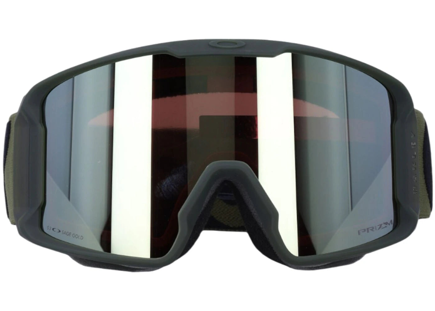 Oakley Line Miner L Sunglasses Matte Black B1B Prizm Sage (OO7070-F0)