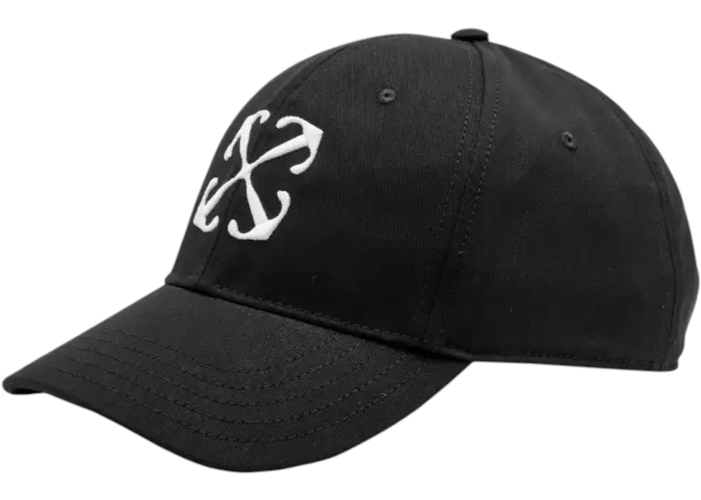 OFF-WHITE Arrow Drill Baseball Cap Black