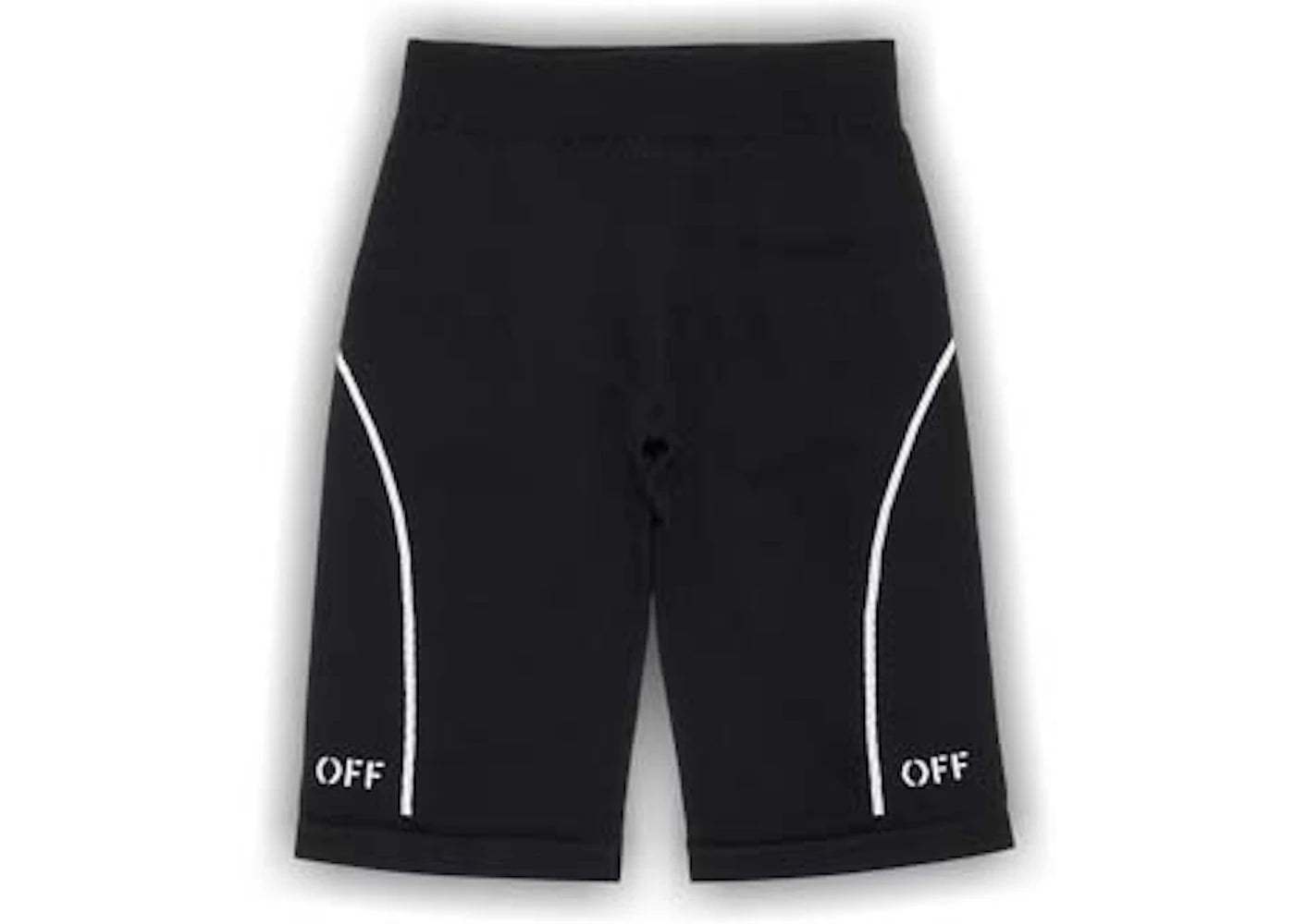 OFF-WHITE Athl Off Stamp Seaml Shorts Black/White