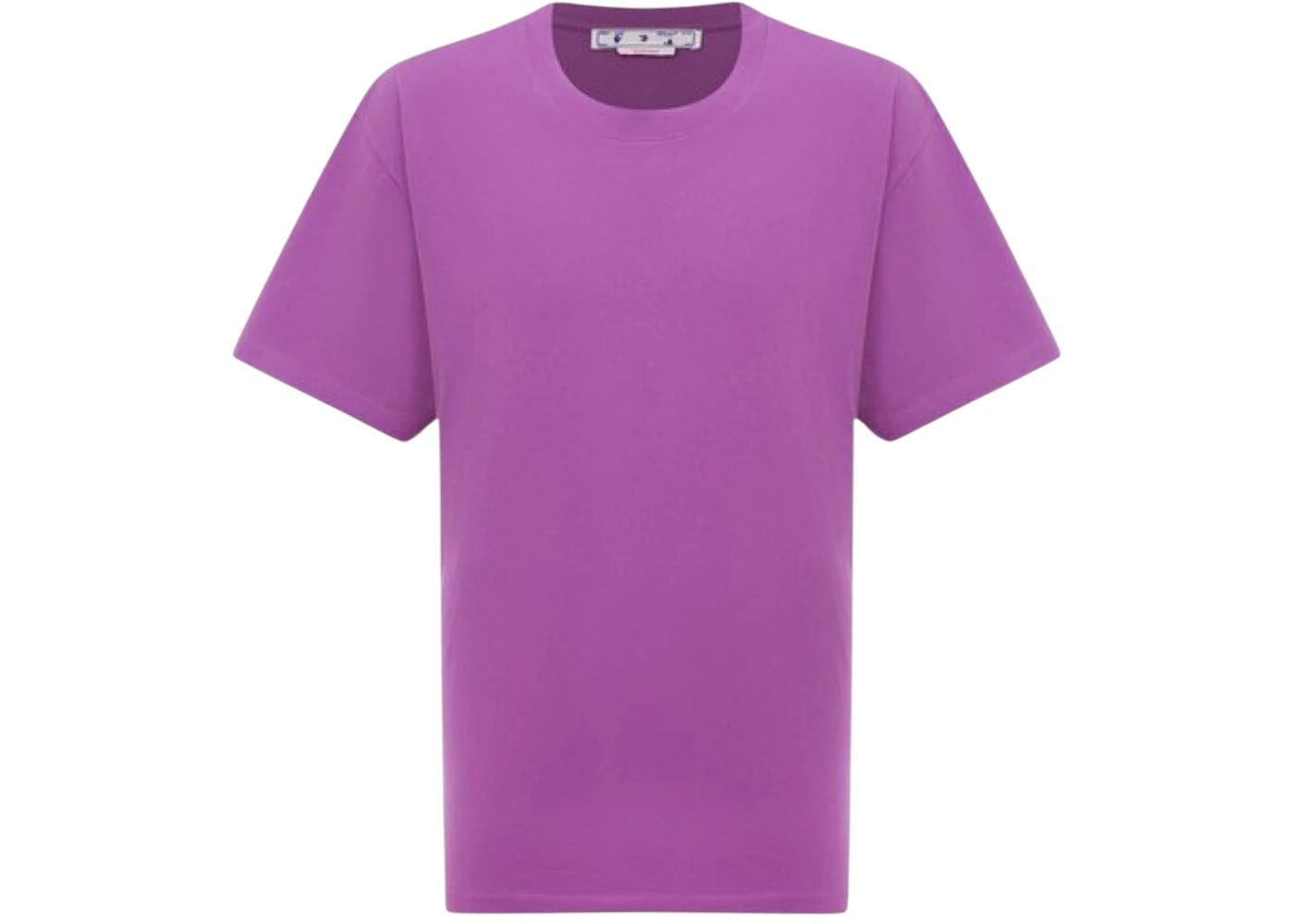 OFF-WHITE Diag Tab Oversized Fit T-shirt Purple