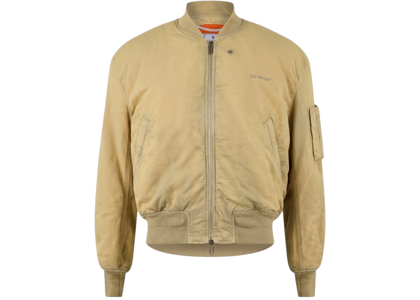 OFF-WHITE Diag Tab Vintage Beige Jacket Beige