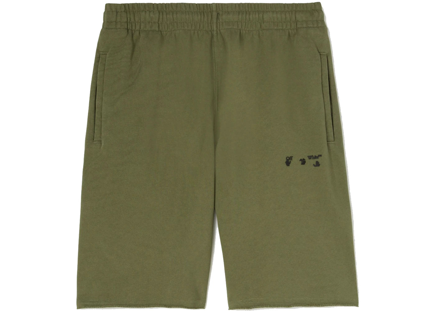 OFF-WHITE Logo Sweatpants Green/Black