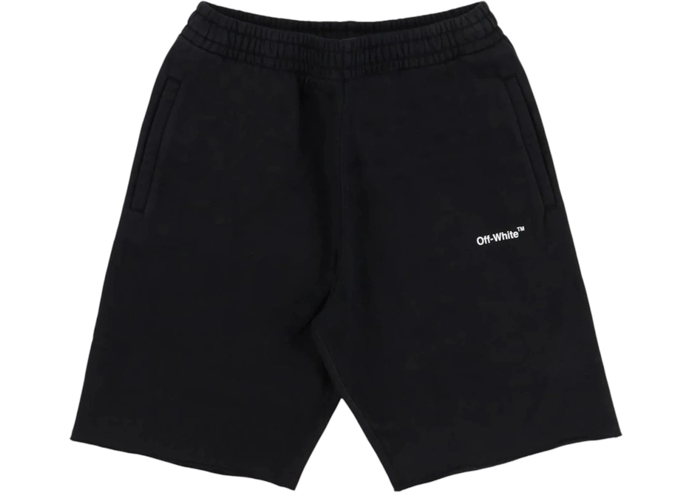 OFF-WHITE Outline Marker Arrow Shorts Black