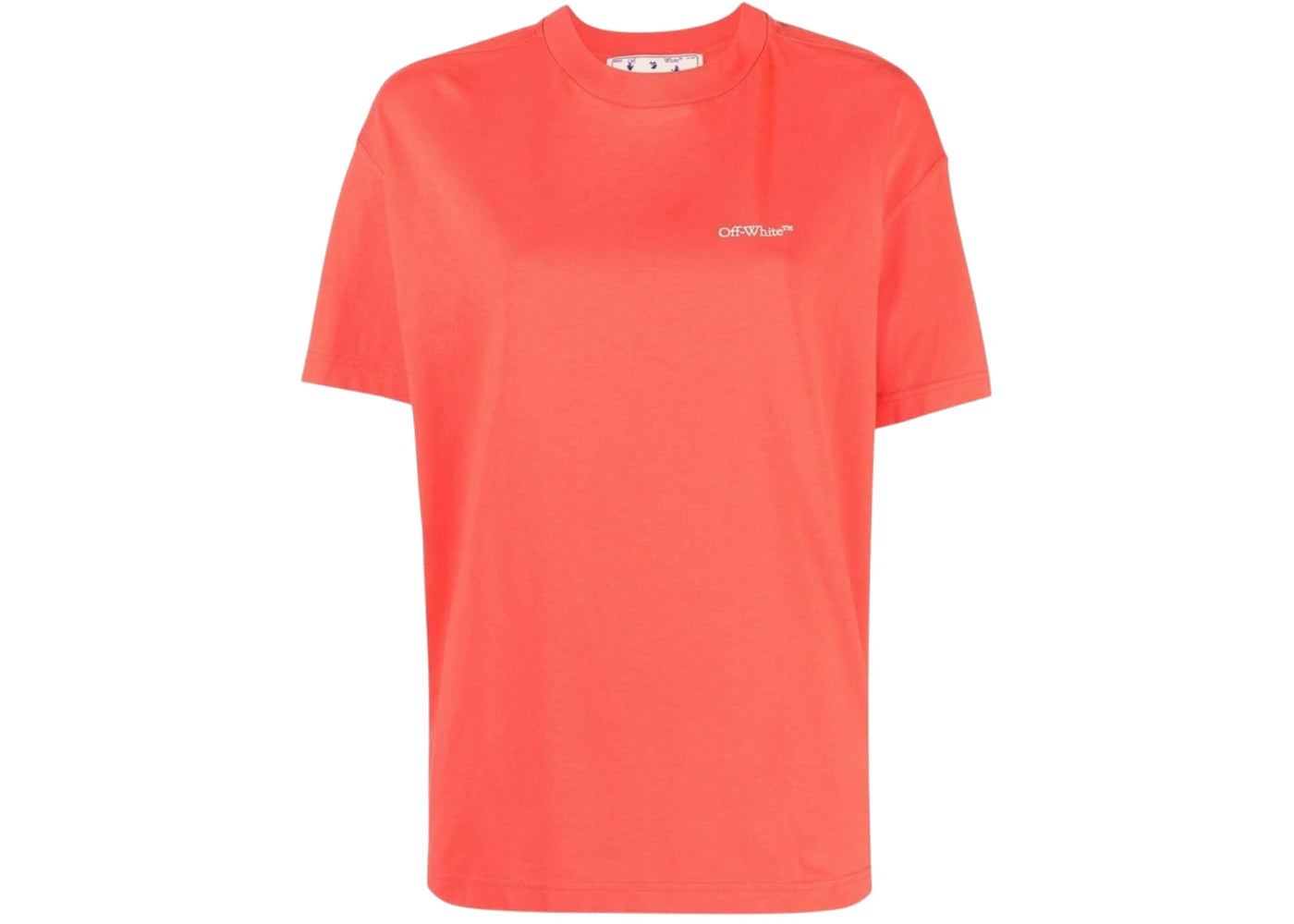 OFF-WHITE Women's Bookish Casual T-Shirt Red