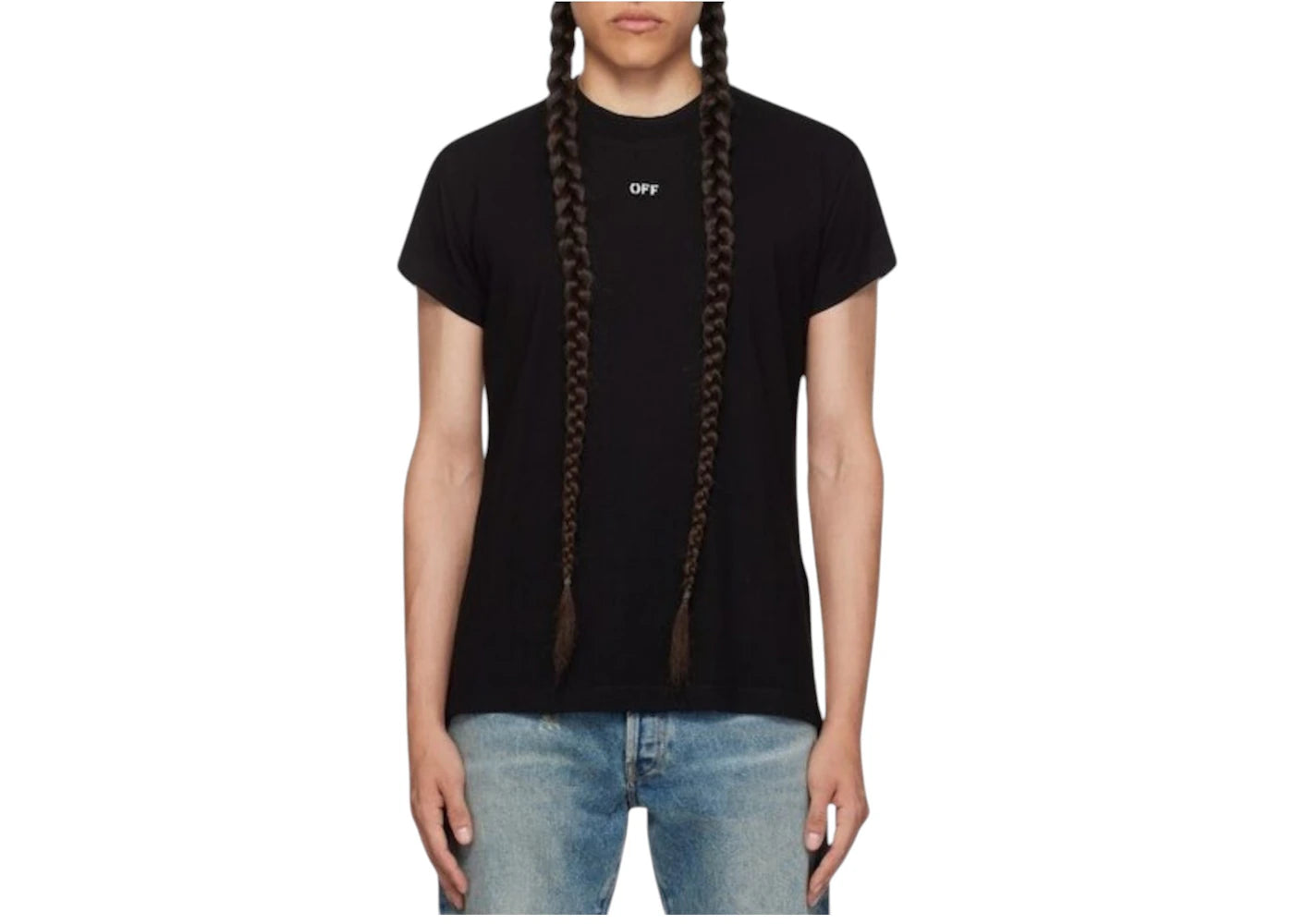 OFF-WHITE Women's Noise Arrow Shaped T-Shirt Black