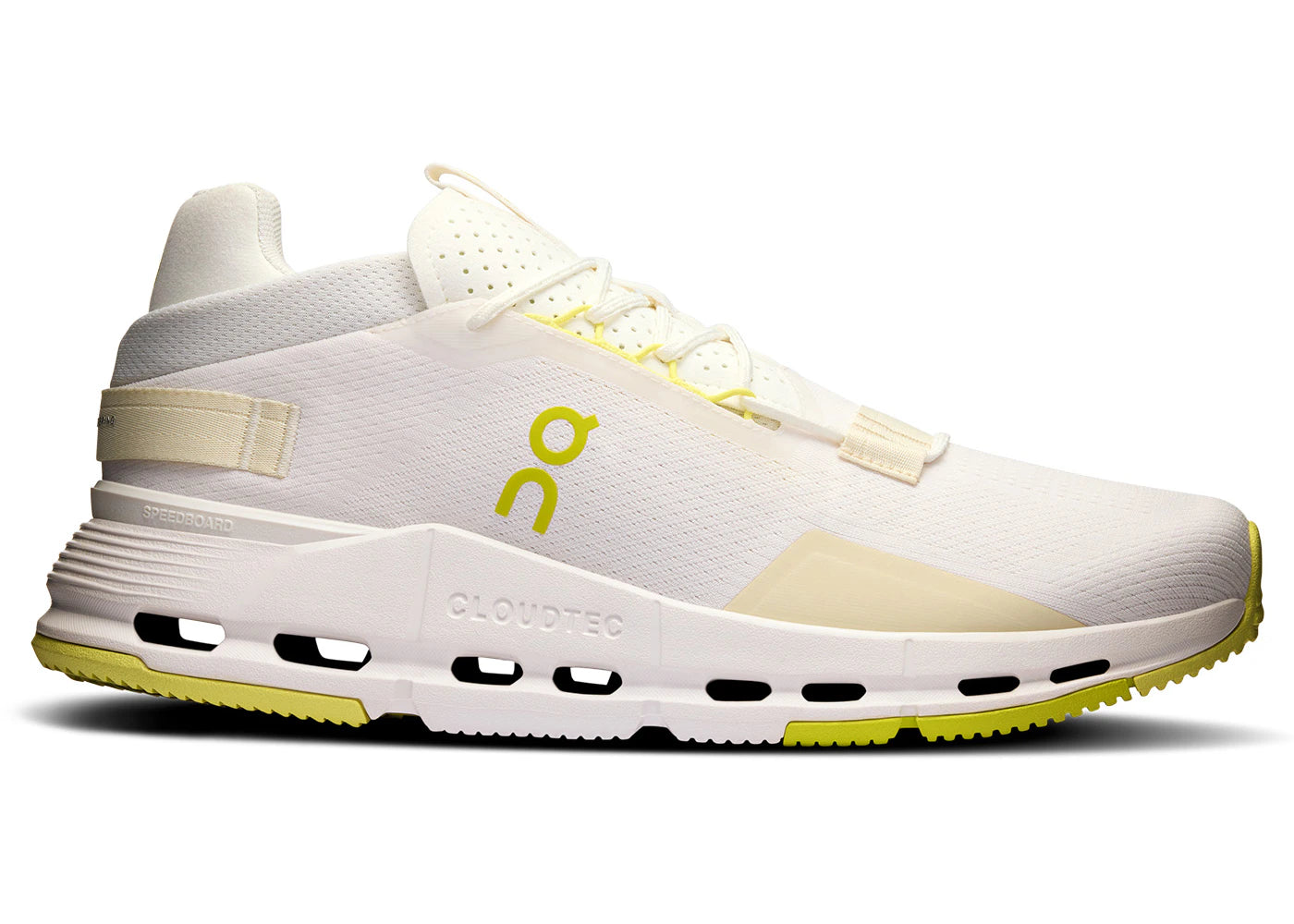 On Running Cloudnova 2 White Limelight