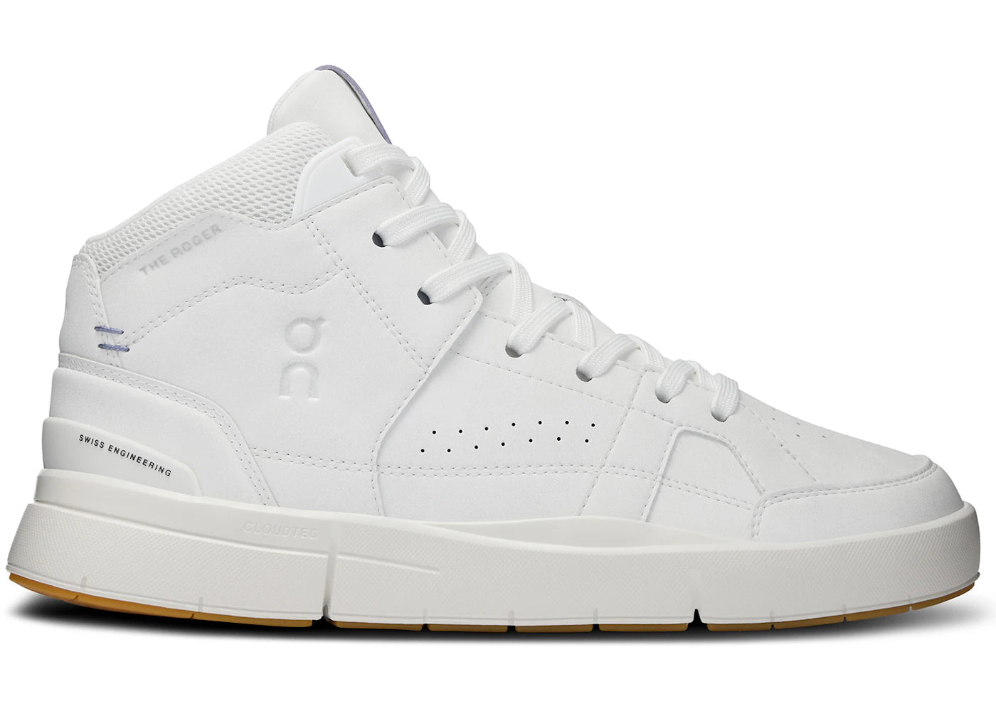 On The Roger Clubhouse Mid White Feather (Women's)