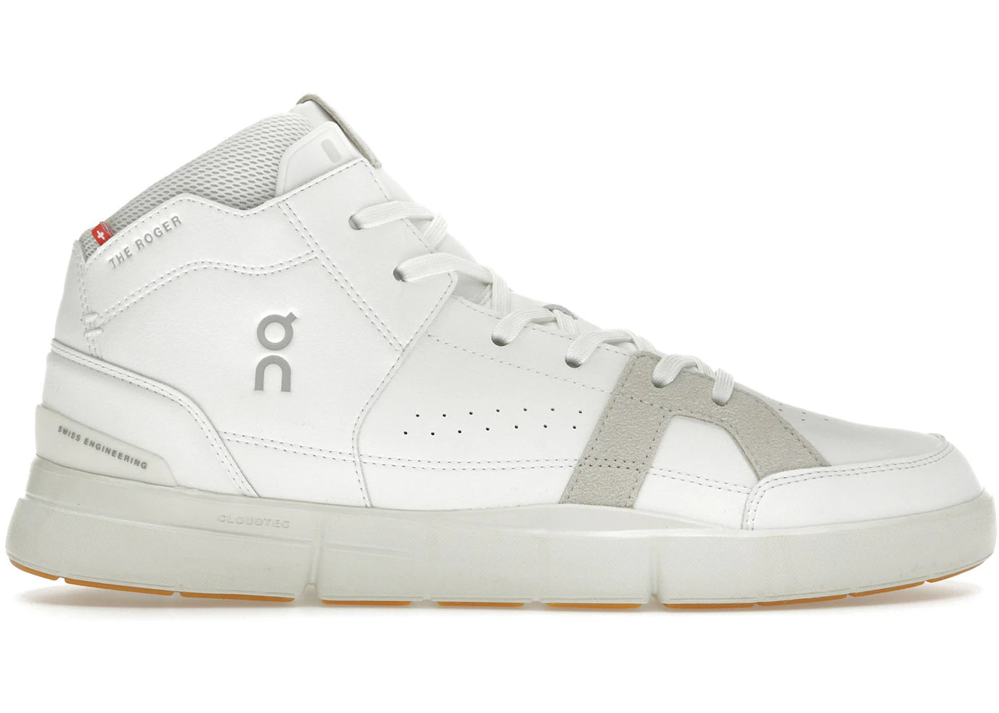 On The Roger Clubhouse Mid White Sand (Women's)