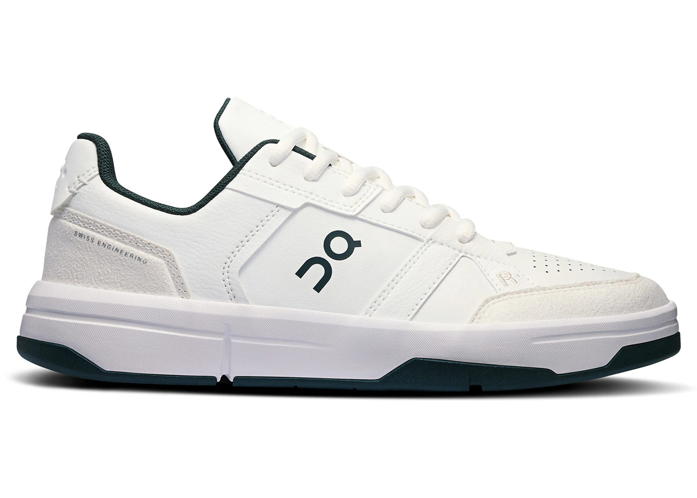 On The Roger Clubhouse White Evergreen (Women's)