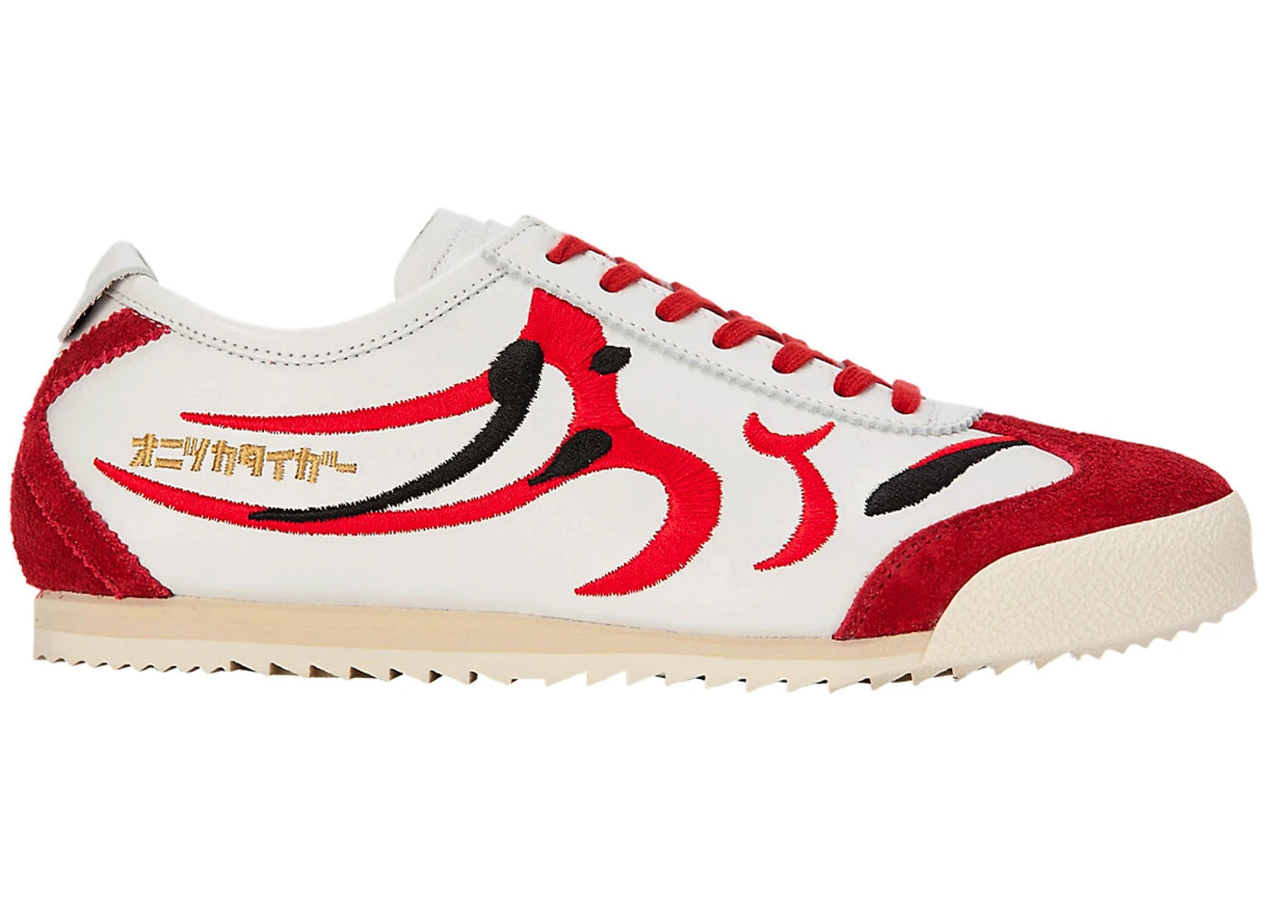 Onitsuka Tiger Mexico 66 Deluxe NM White Classic Red Kumadori (Women's)