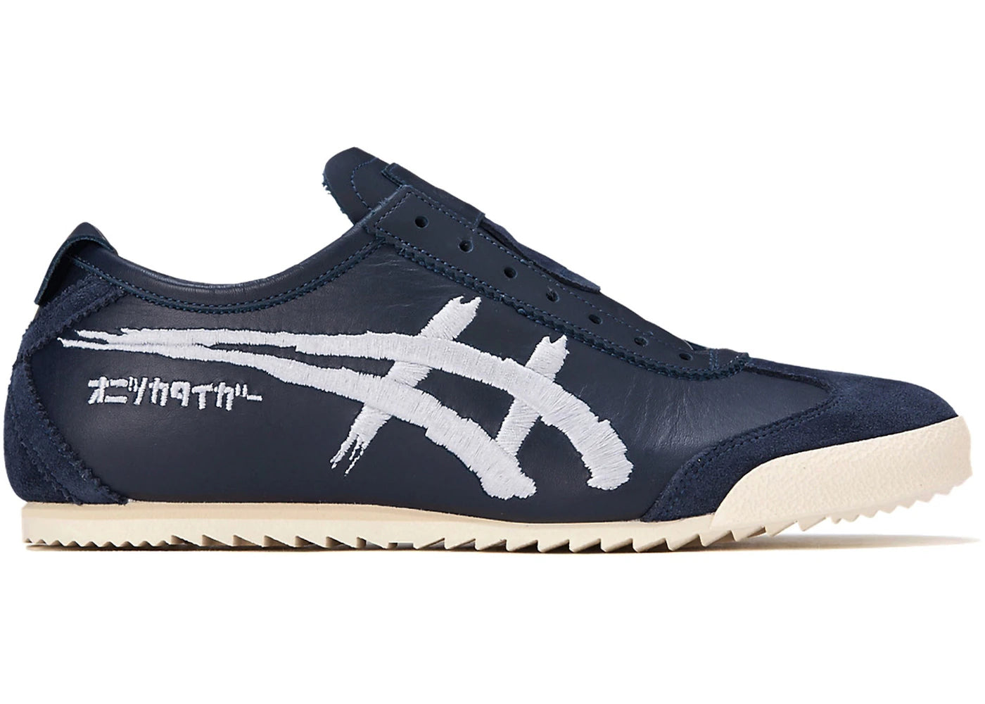 Onitsuka Tiger Mexico Slip-On Deluxe NM Peacoat Pure Silver (Women's)