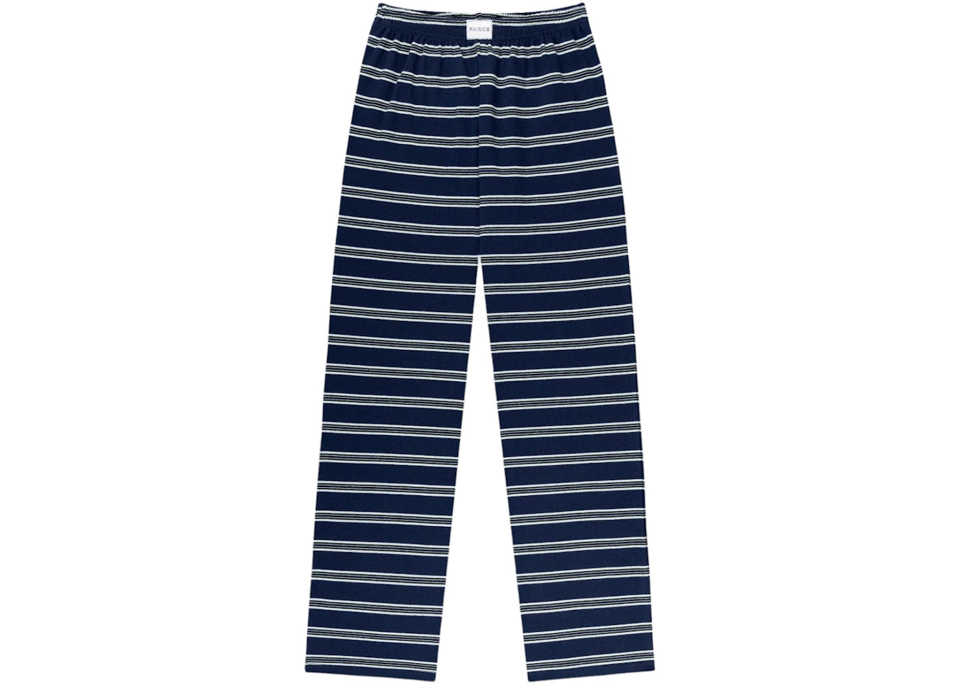 Parke Holiday Striped Cotton Boxer Pant Snowflake Stripe