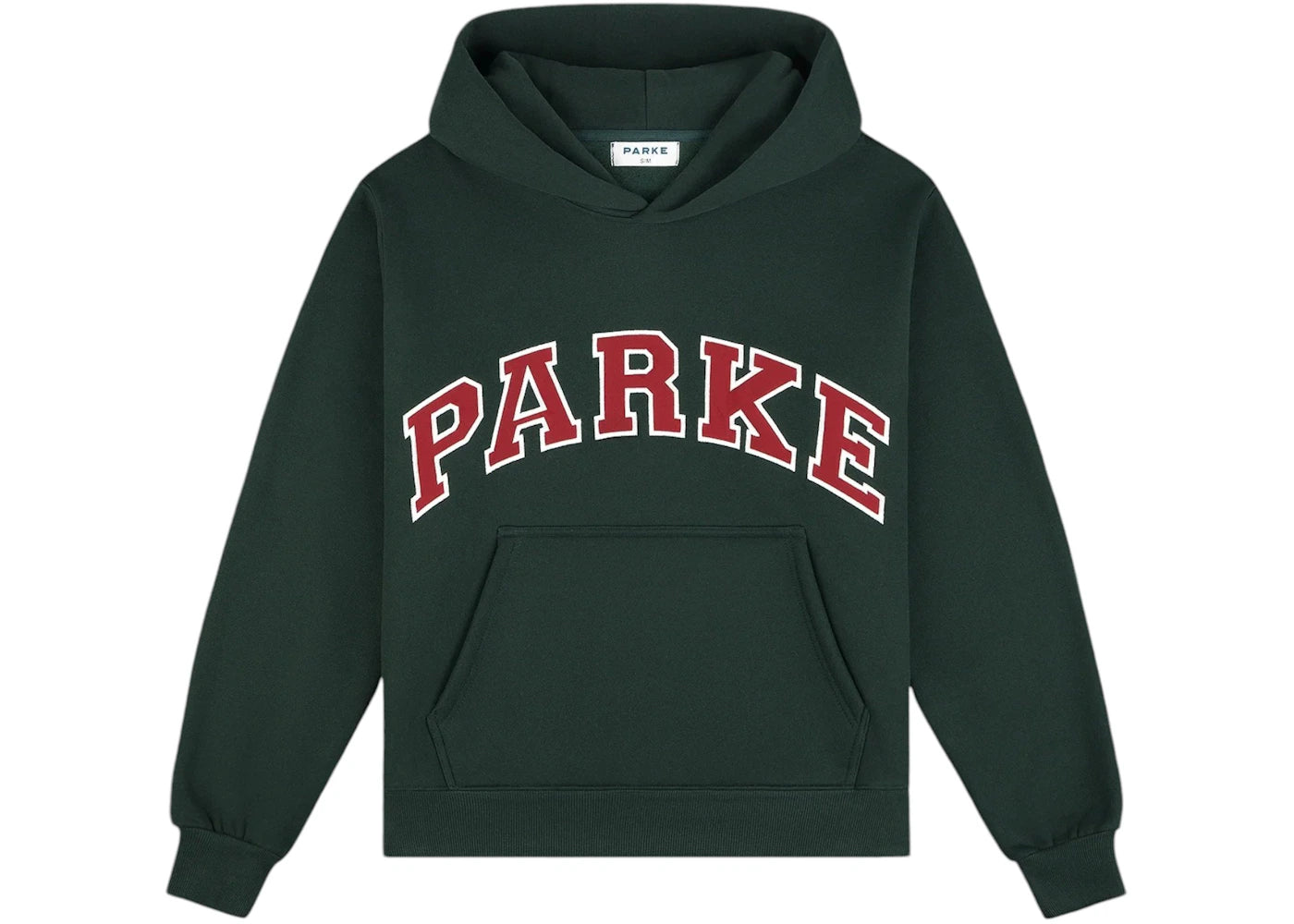 Parke Holiday Varsity Hoodie Forest/Maroon