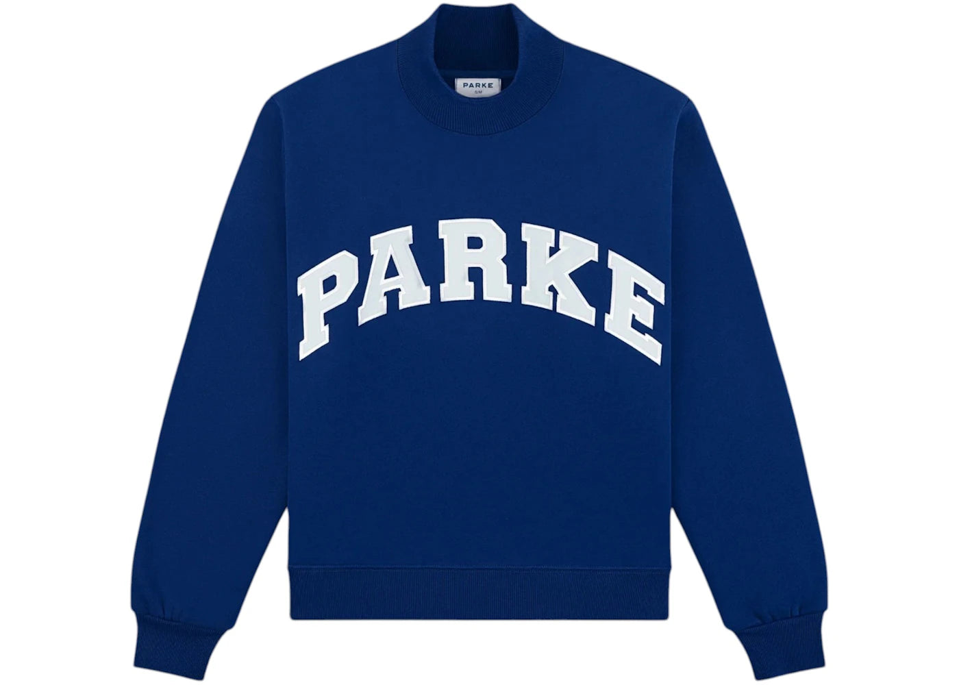 Parke Holiday Varsity Turtleneck Winter Berry/Baby Blue