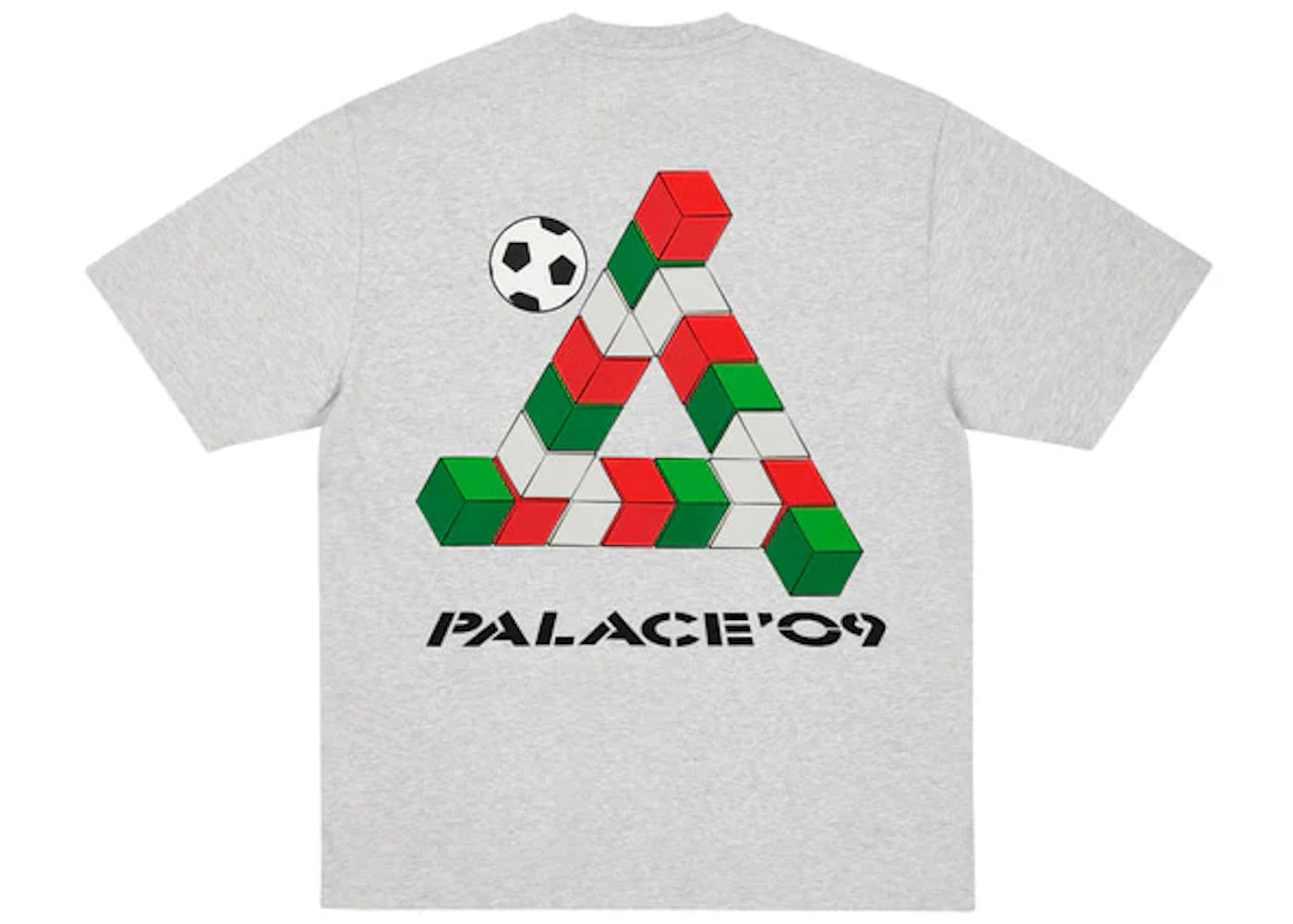 Palace 09 Tri-Ferg T-Shirt Grey Marl