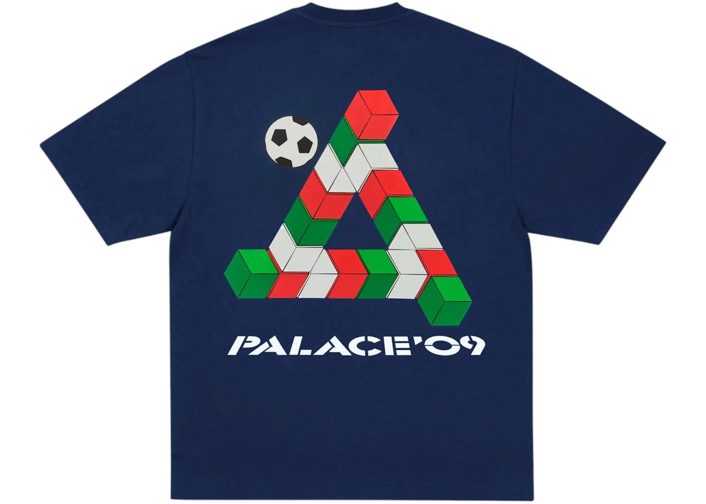 Palace 09 Tri-Ferg T-Shirt Navy