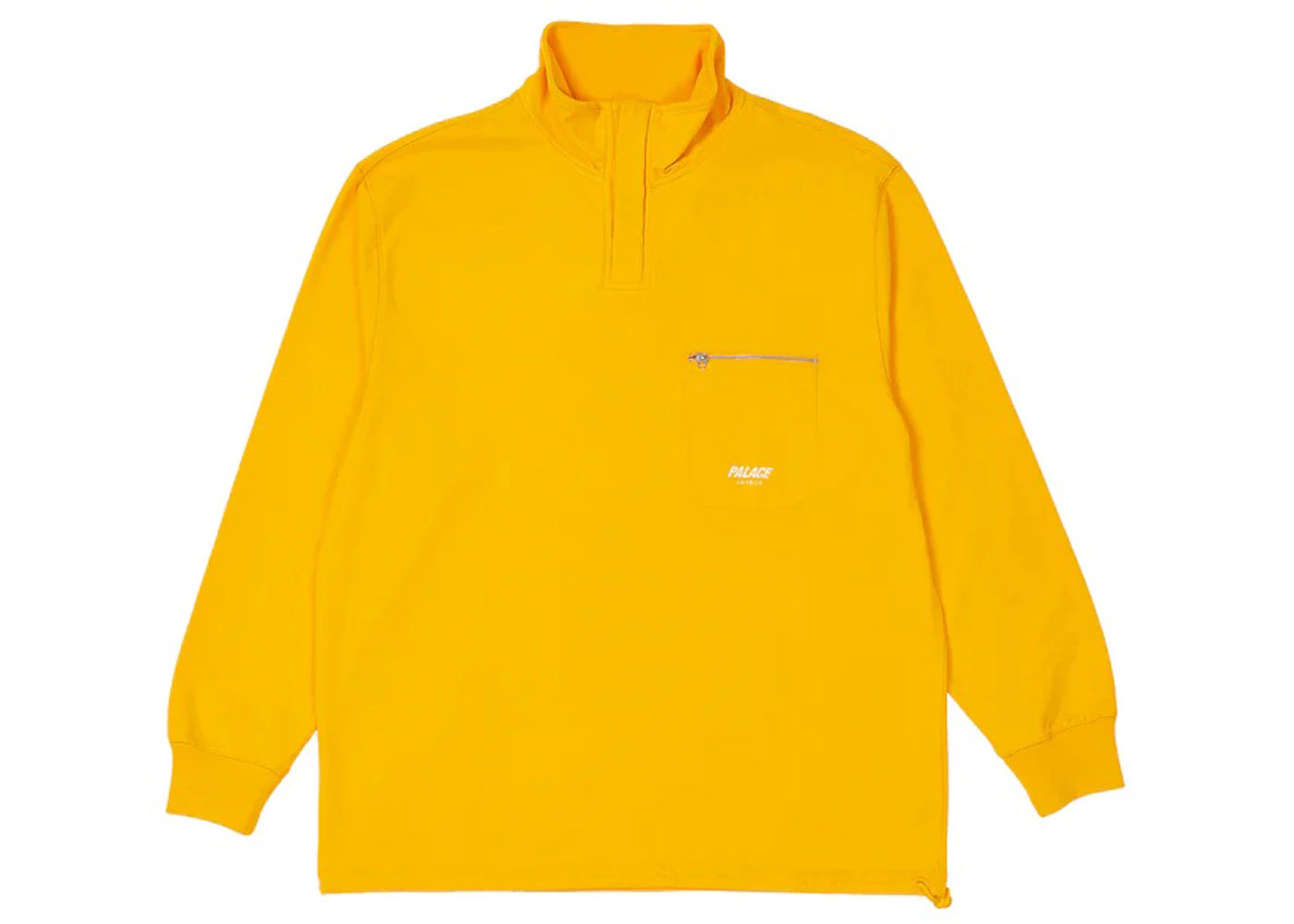 Palace 1/4 Zip 380 Funnel Neck Yellow