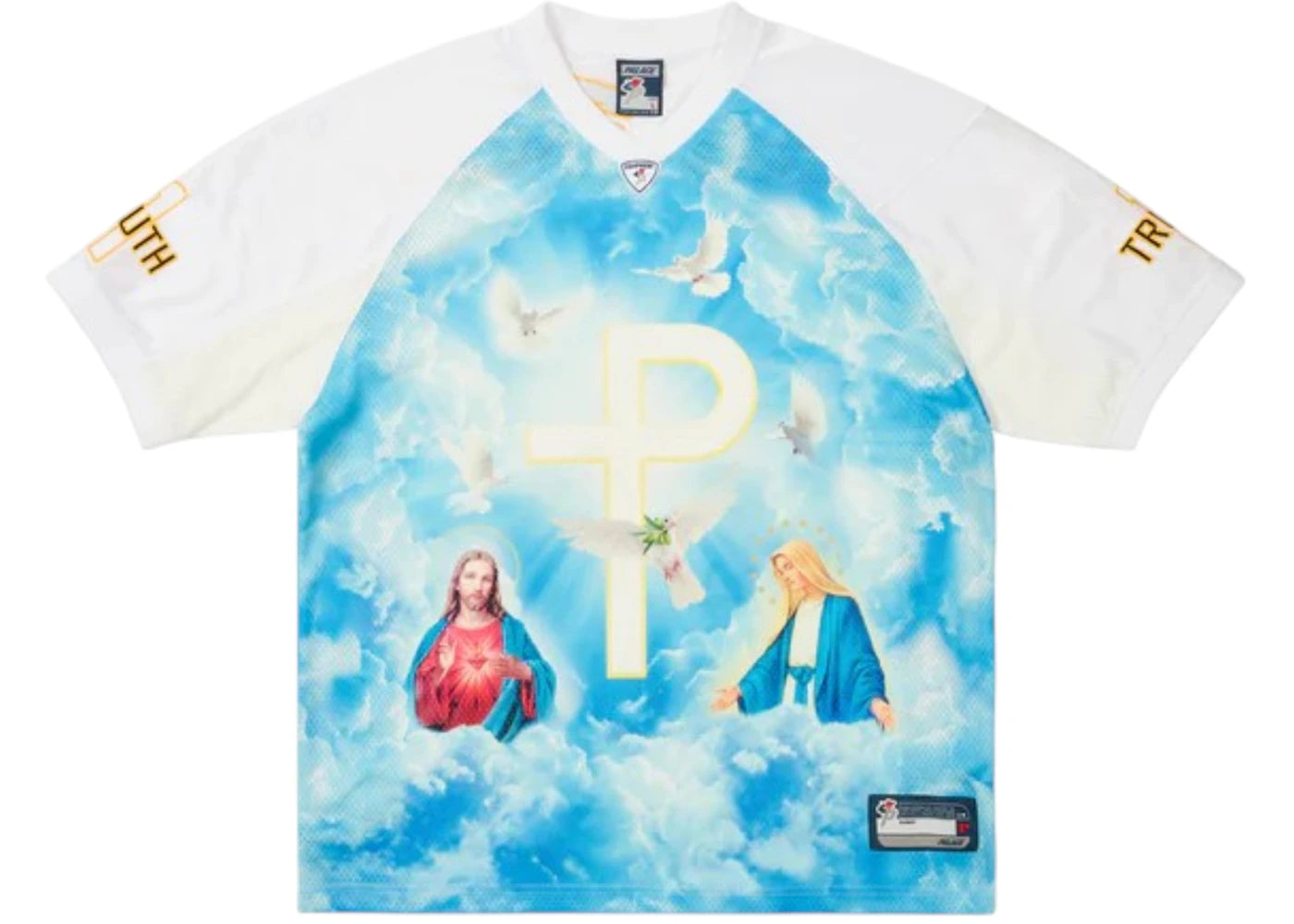 Palace 1 Truth Jersey White