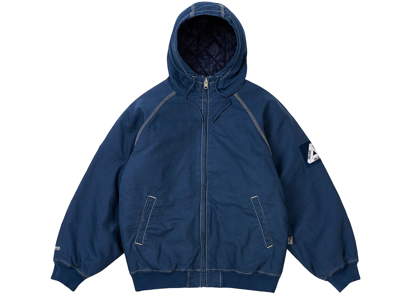 Palace 10 Oz Hooded Jacket Navy
