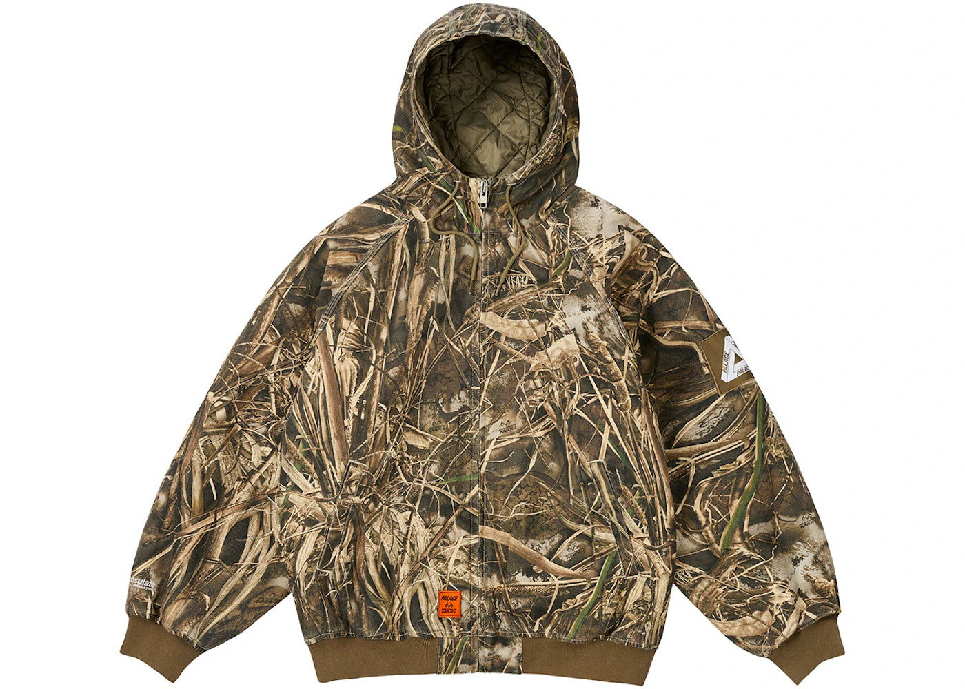 Palace 10 Oz Hooded Jacket Realtree