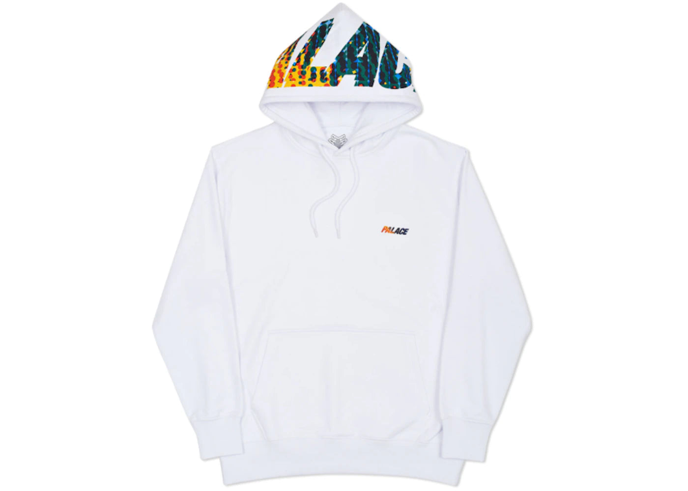 Palace 1000 Pops Hood White
