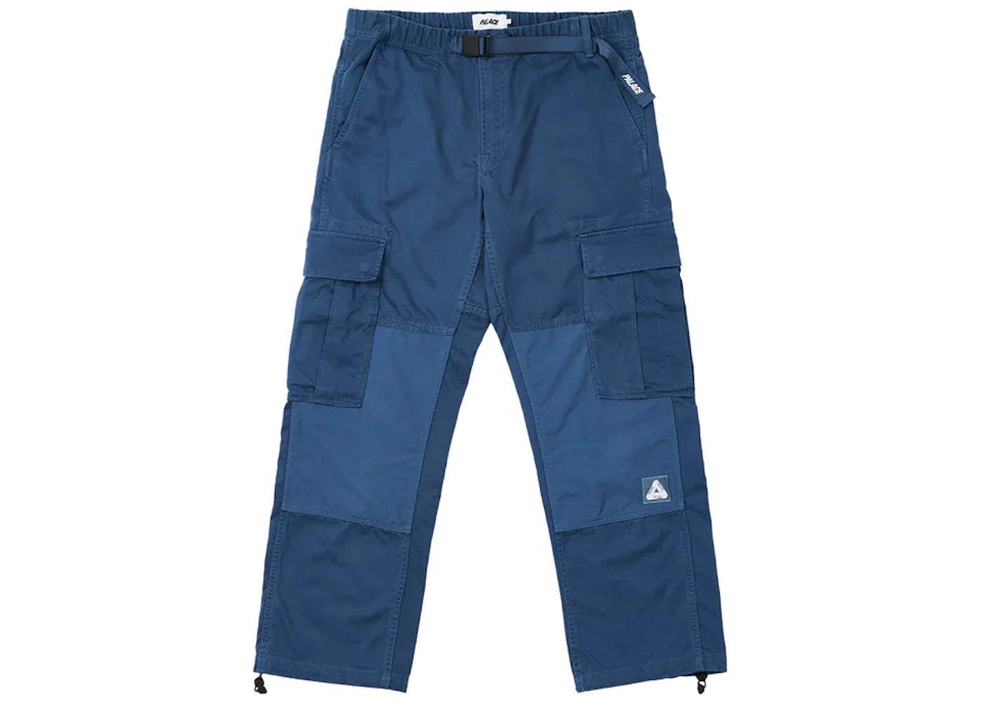 Palace 2 Tone Belter Trousers Blue