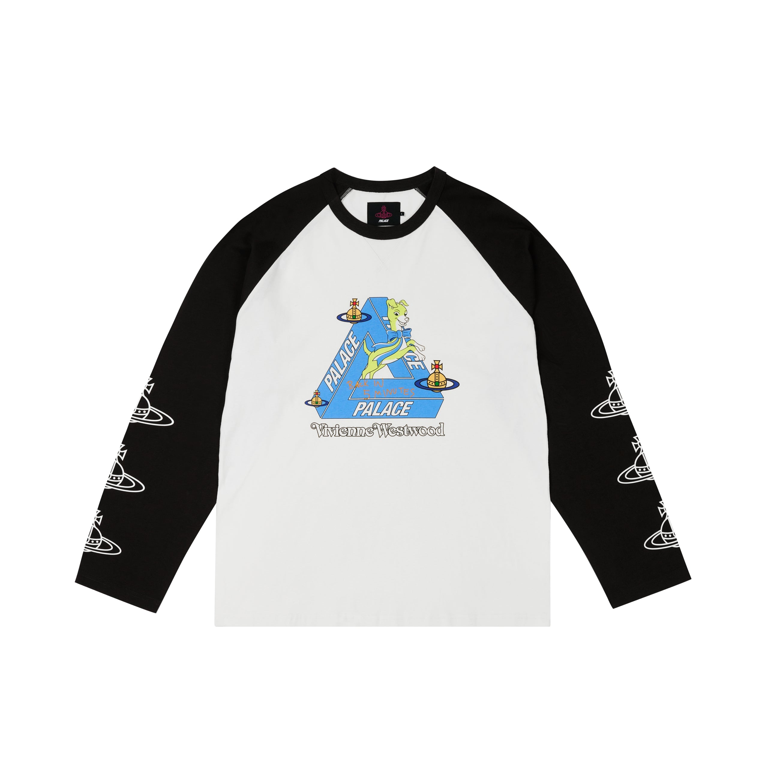 Palace Vivienne Westwood Raglan Longsleeve White / Black