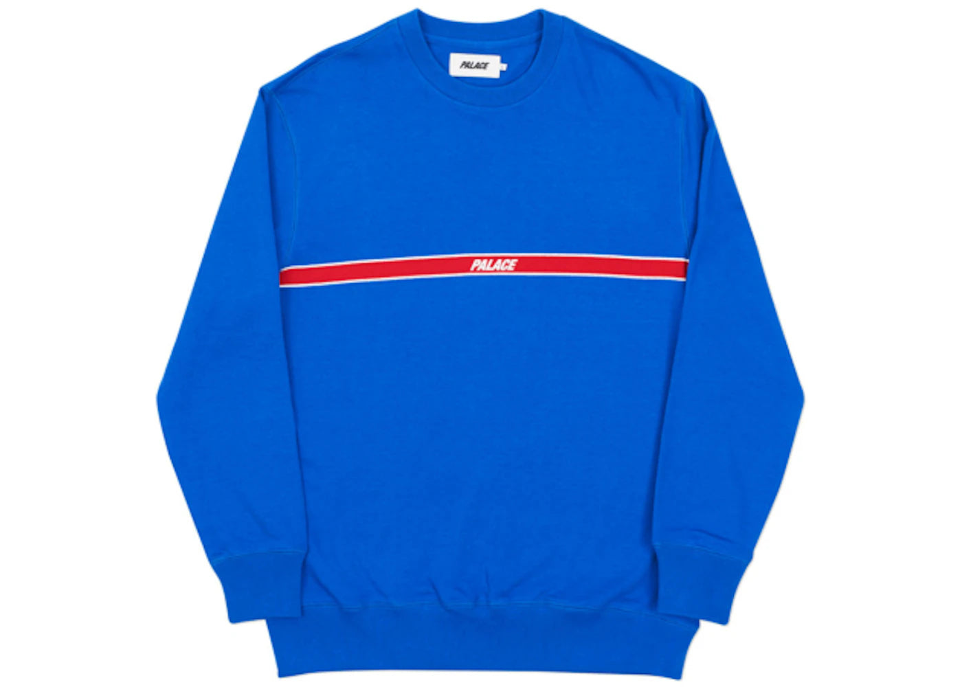 Palace 320 Lines Crew Blue