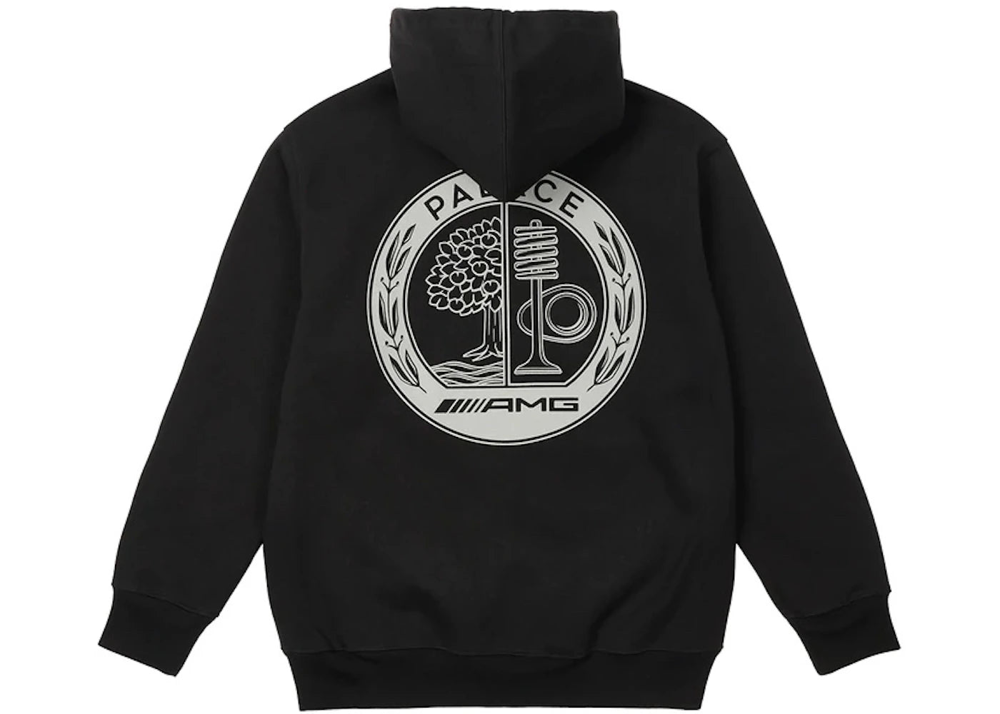 Palace AMG 2.0 Zip Hood Black