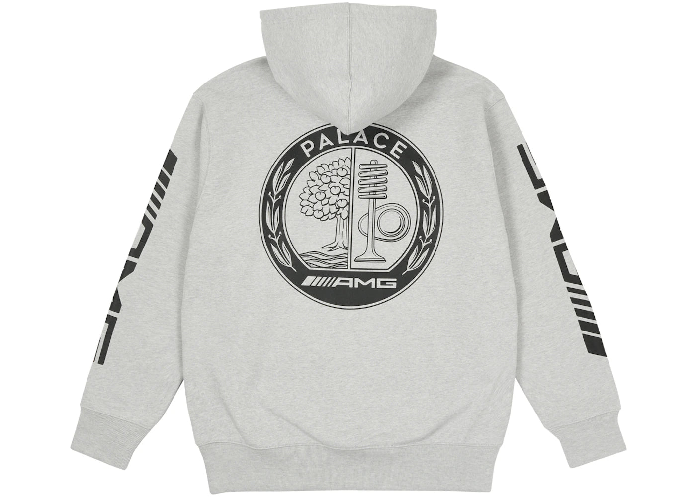 Palace AMG Hood Grey Marl