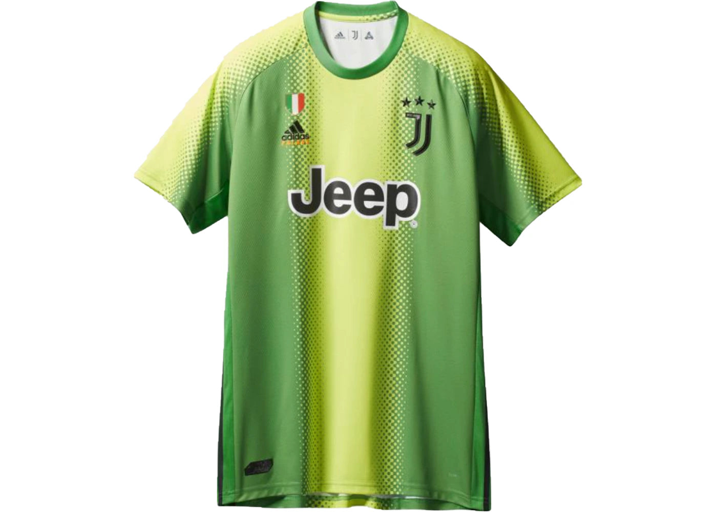 Palace Adidas Palace Juventus Authentic Szczesny 1 Match Jersey Slime/Green