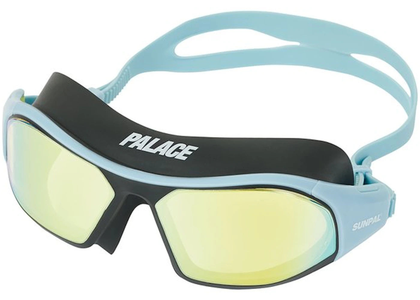Palace Adidas Sunpal Swimming Goggles Clear Blue