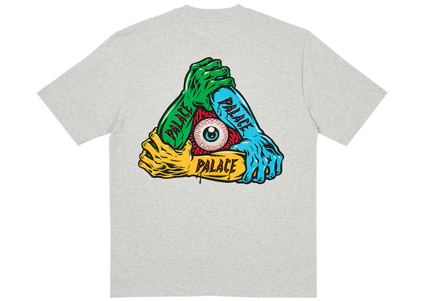 Palace Arms T-Shirt Grey Marl