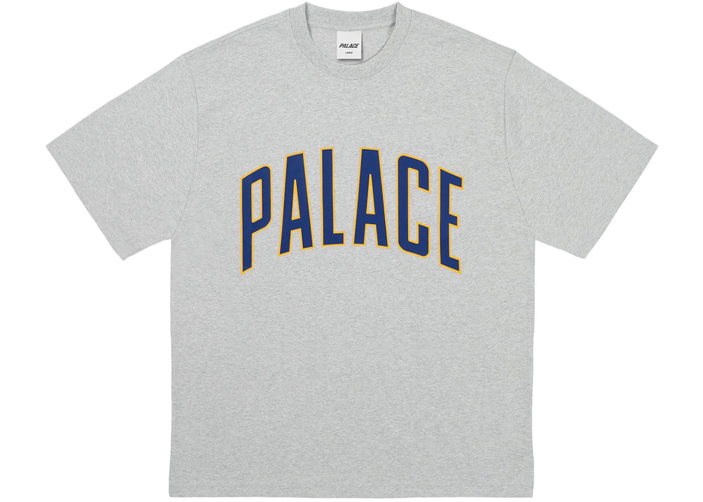 Palace Athletic Heavy T-Shirt Grey Marl