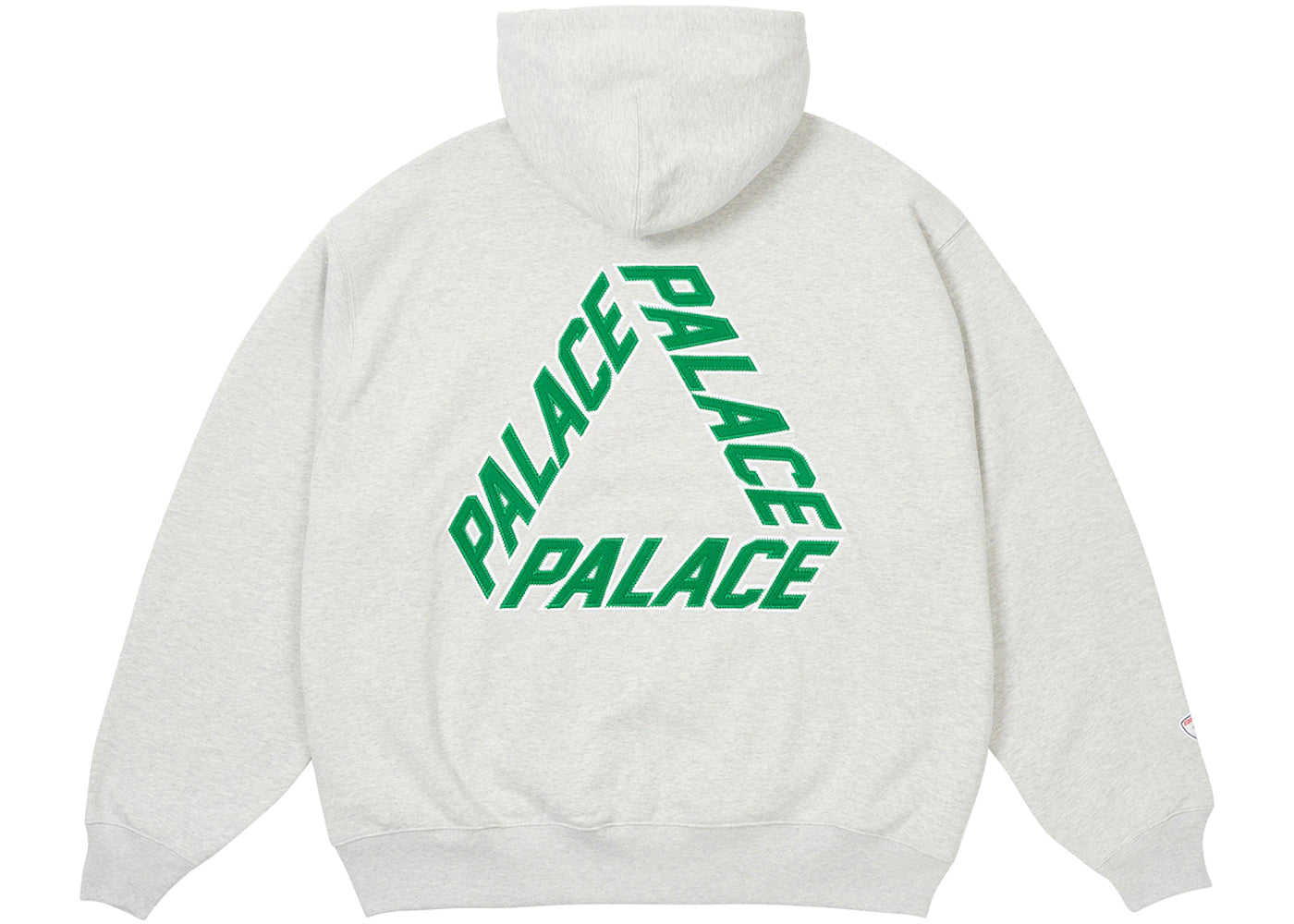 Palace Athlique P3 Hood Grey Marl