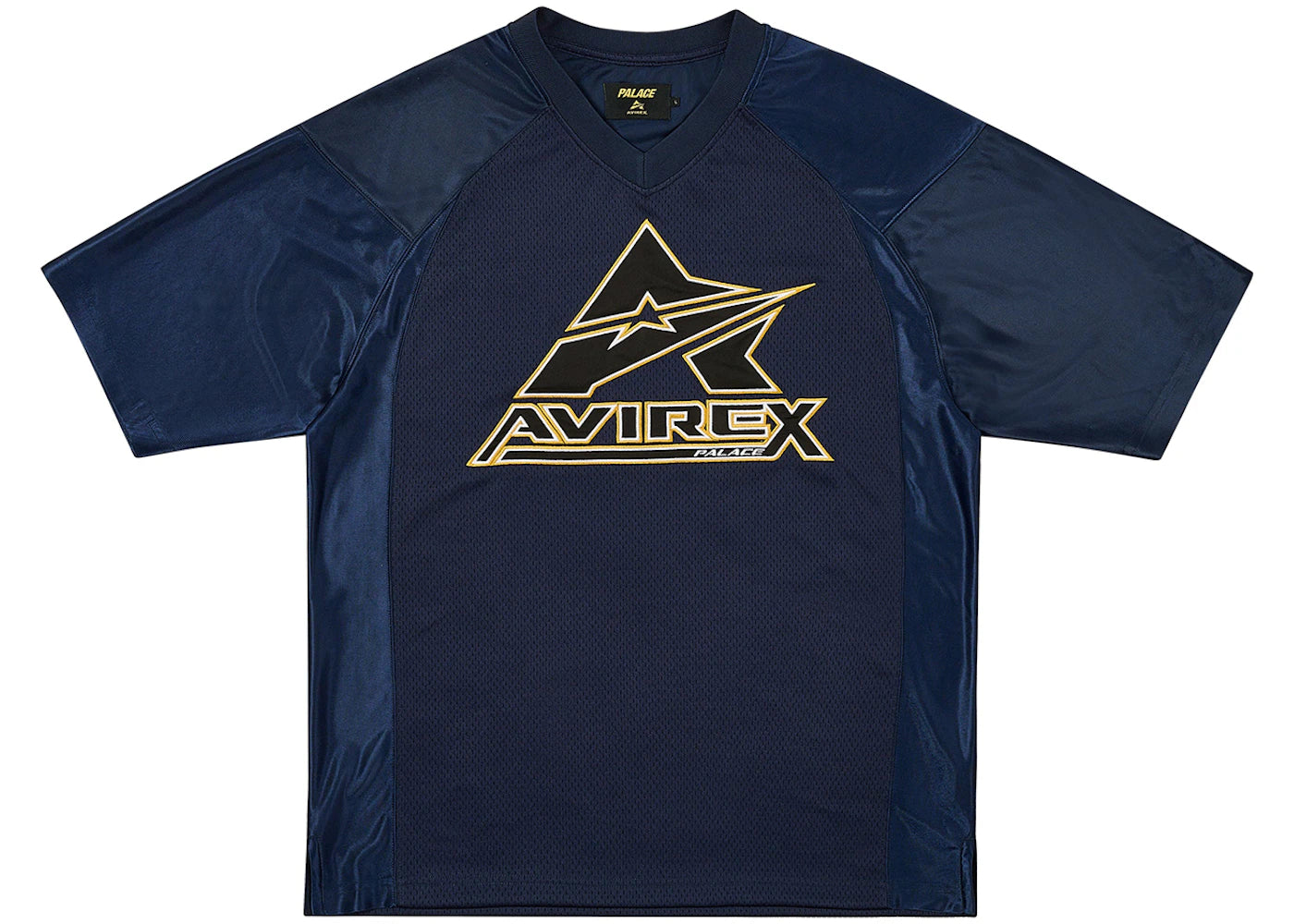 Palace Avirex Mesh Jersey Navy