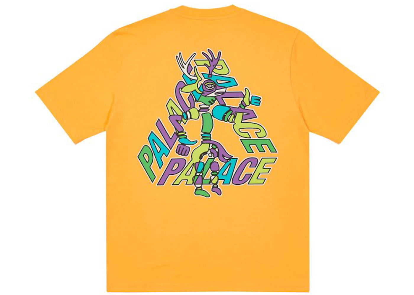 Palace B-Sans T-shirt Light Orange
