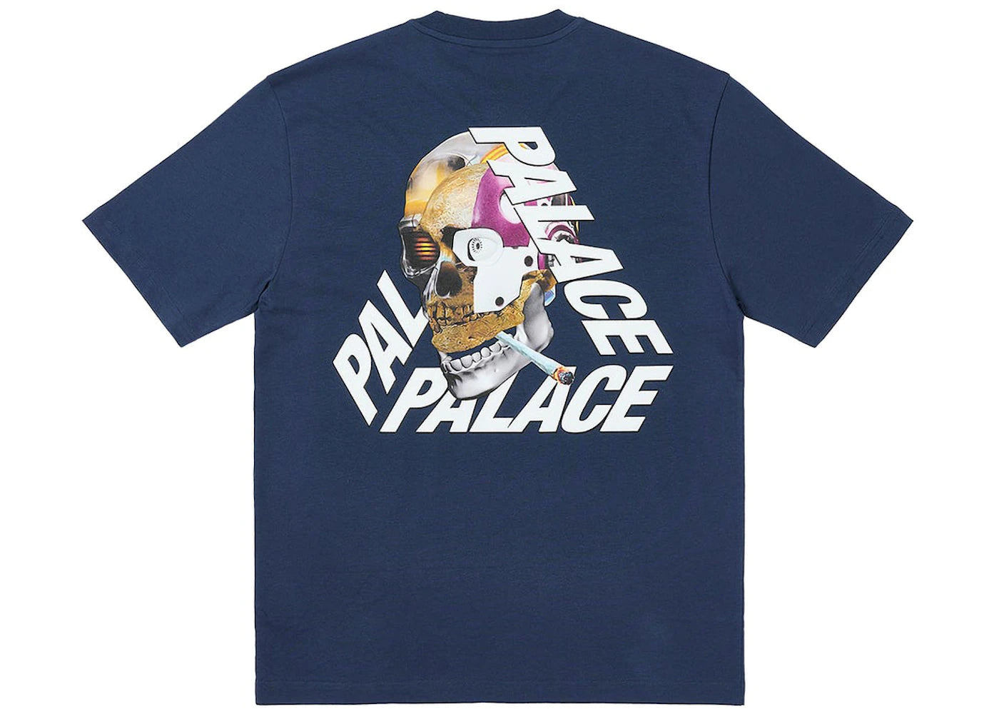 Palace Baked P-3 T-Shirt Navy