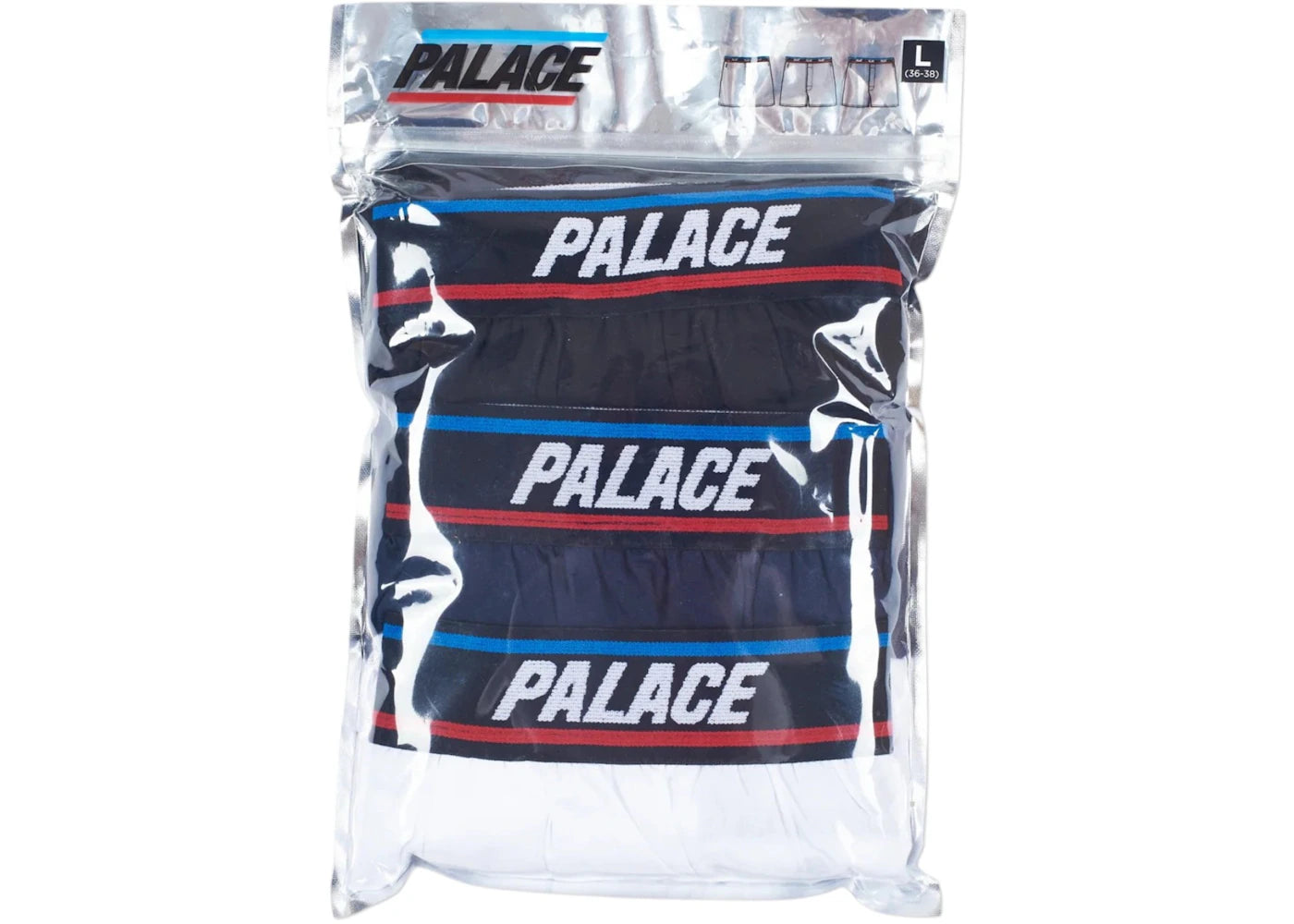 Palace Basically A Boxer Pack (Set of 3) Black/Navy/White
