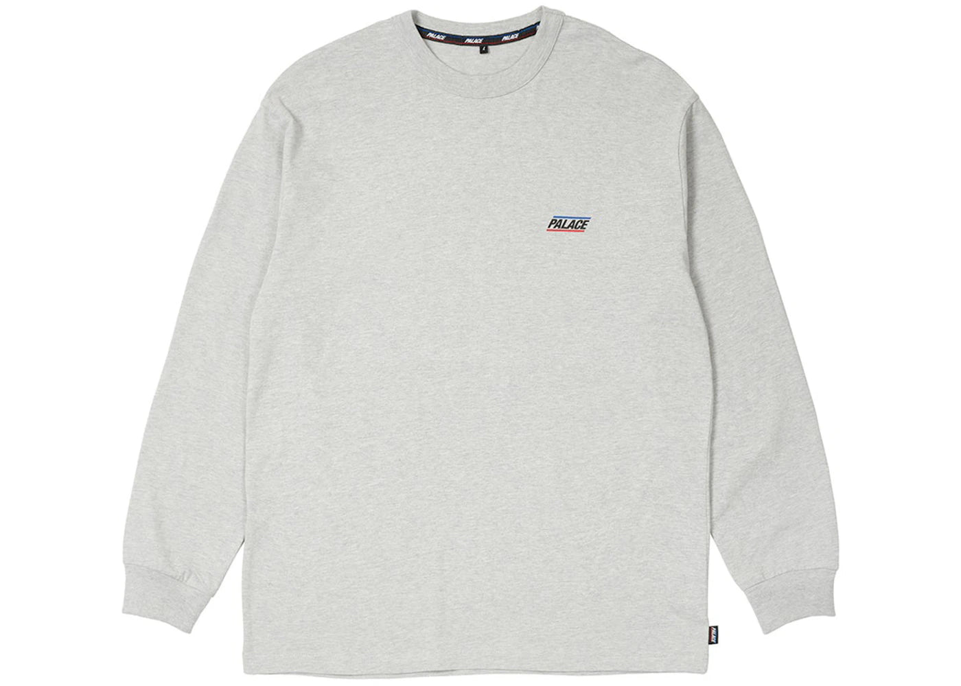 Palace Basically A Longsleeve Grey Marl (SS24)