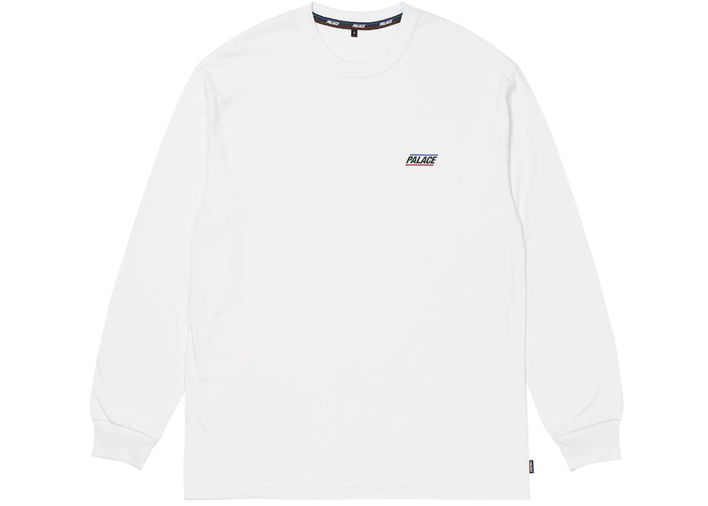 Palace Basically A Longsleeve White (SS24)