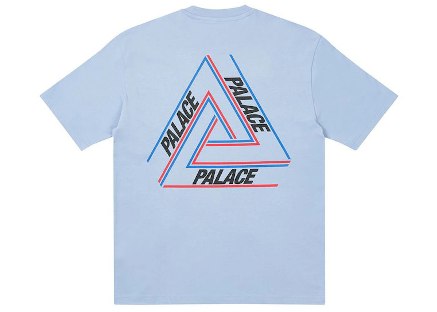 Palace Basically A Tri-Ferg T-shirt Baby Blue