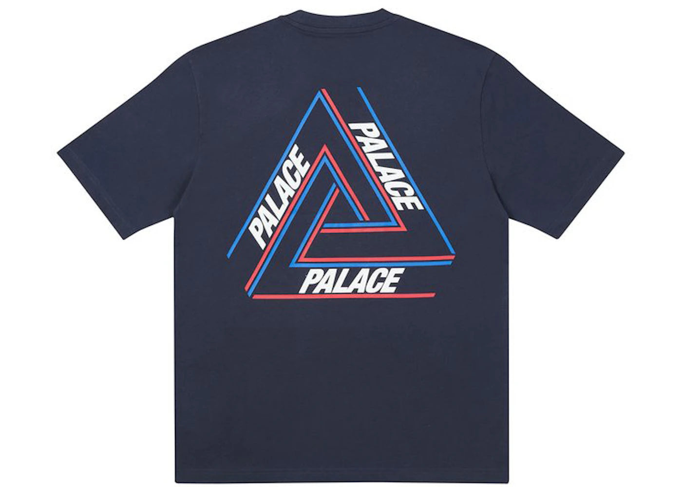 Palace Basically A Tri-Ferg T-shirt Navy