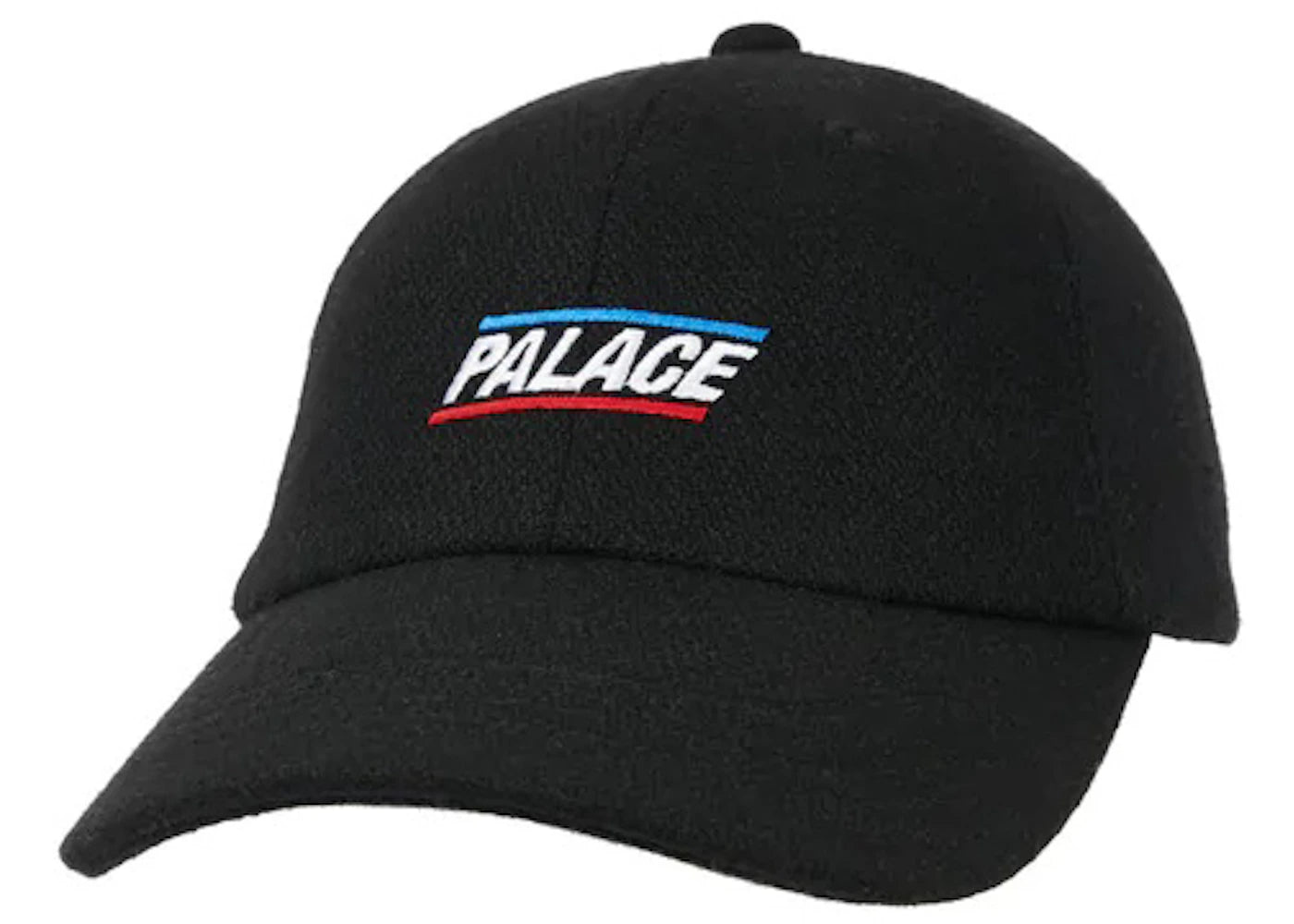 Palace Basically A Wool 6-Panel Black