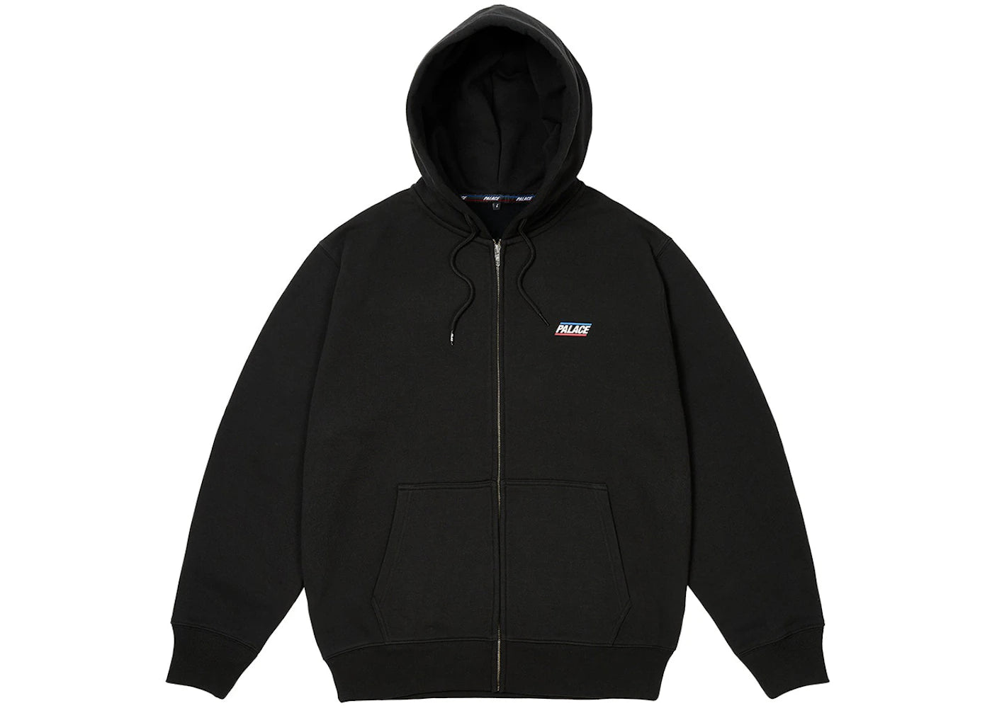 Palace Basically A Zip Hood (SS24) Black