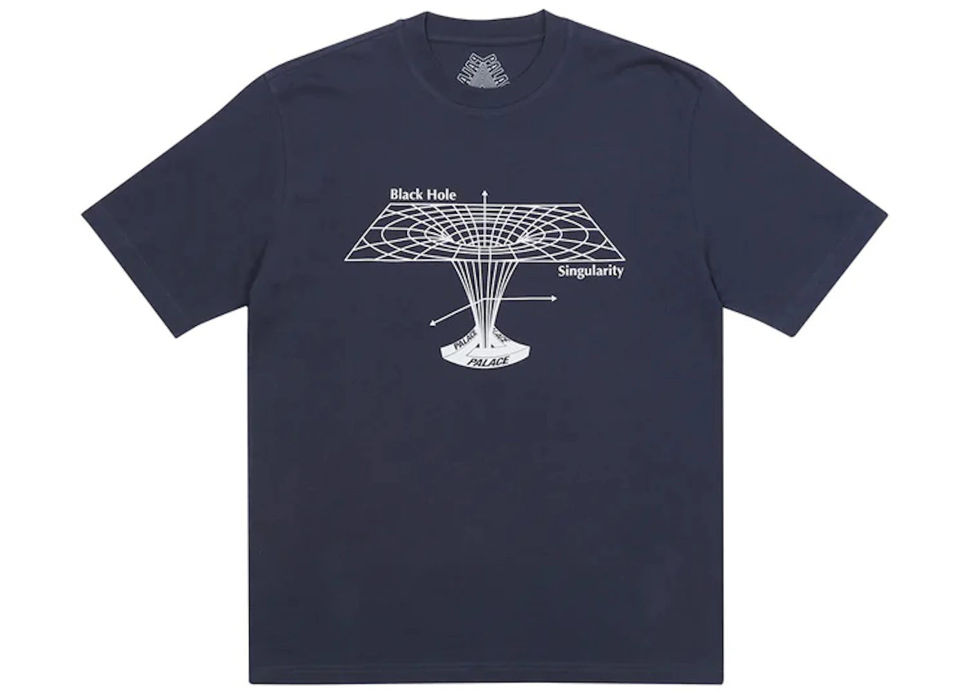 Palace Black Hole T-shirt Navy