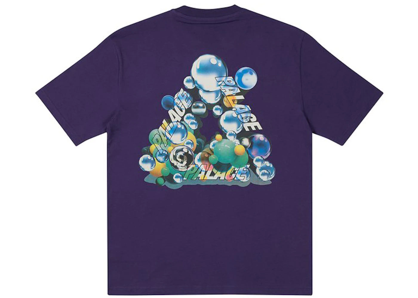 Palace Bubbling T-shirt Purple