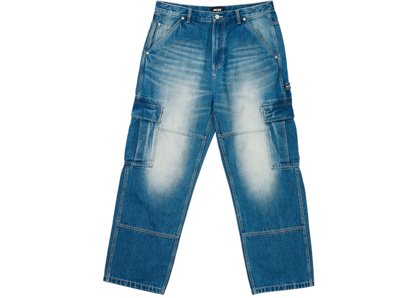 Palace Cargo Panel Jean Mid Wash